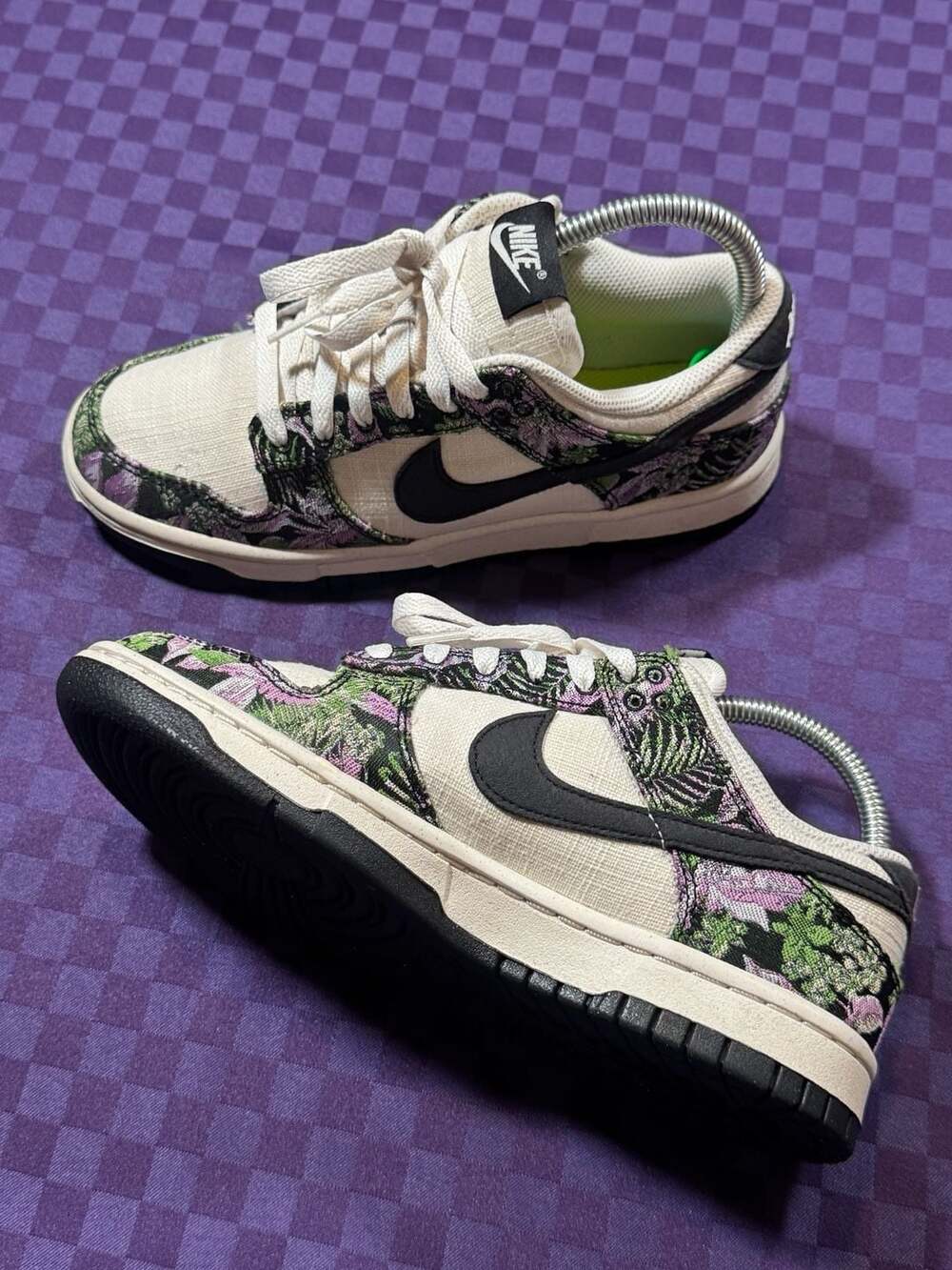 Nike Women's Dunk Low Next Nature 'Floral Tapestry' Sneakers (FN7105-030)